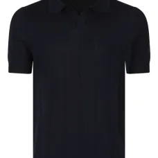 Рубашка поло в рубчик