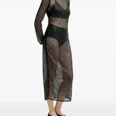 Платье миди Samadda с пайетками