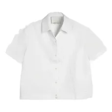 Рубашка с короткими рукавами и вышивкой