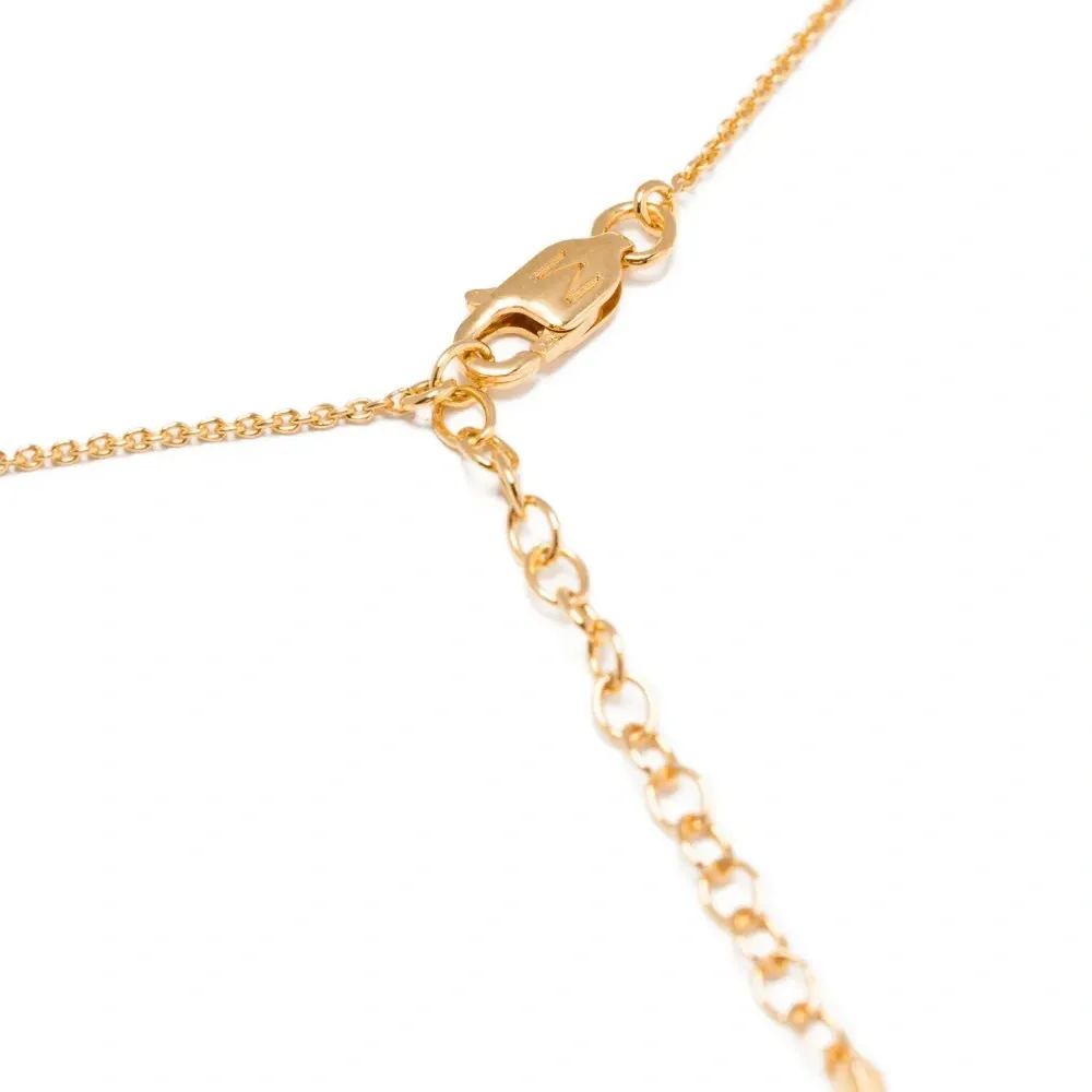 Колье с подвеской-инициалом