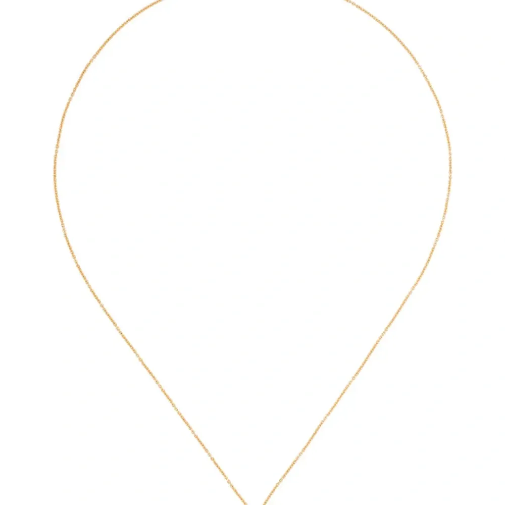 Колье с подвеской-инициалом