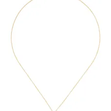 Колье с подвеской-инициалом