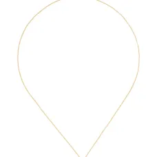 Колье с подвеской-инициалом