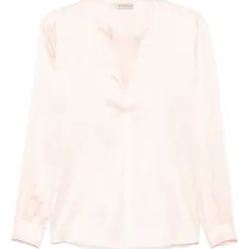 Атласная блузка