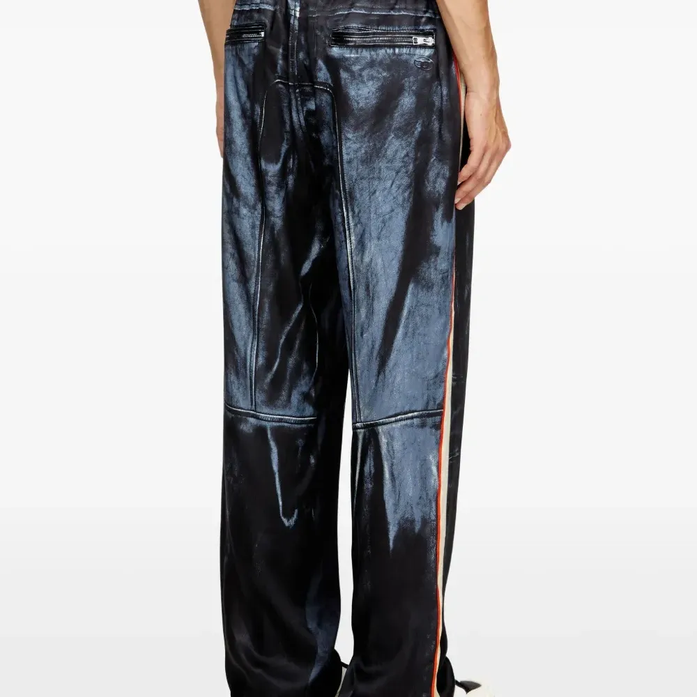 брюки P-THECKS с лампасами