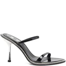 босоножки на шпильке с кристаллами босоножки на шпильке с кристаллами