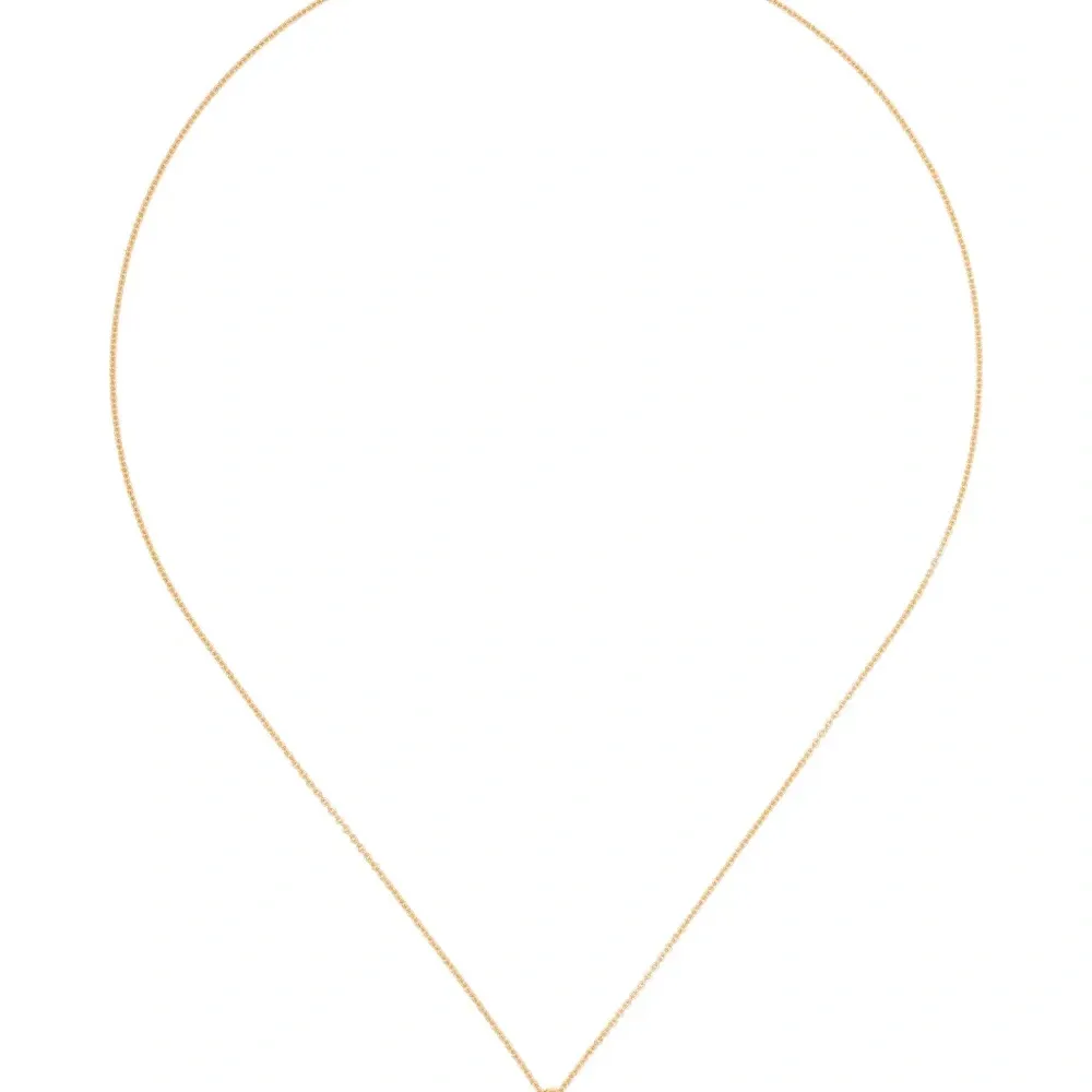 Колье с подвеской-инициалом