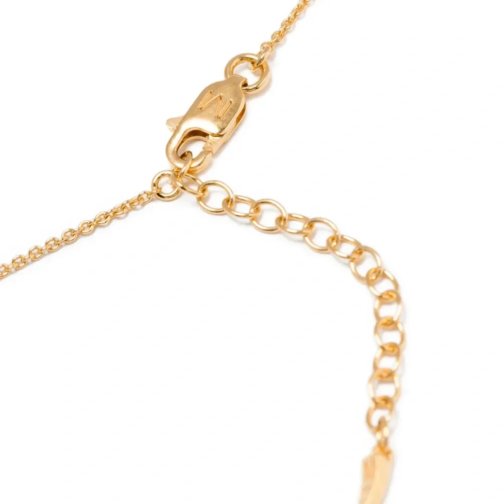 Колье с подвеской-инициалом