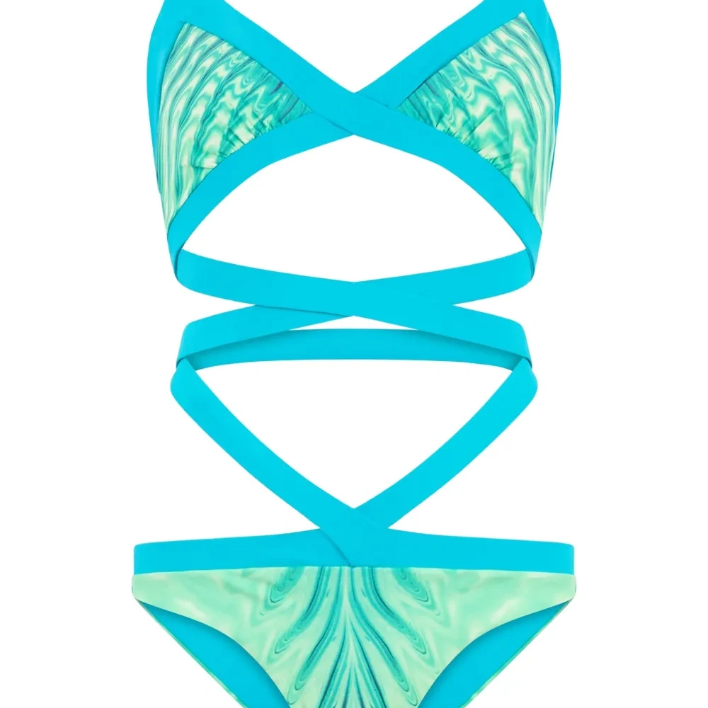 Бикини с принтом Optical Glass