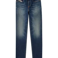 джинсы с эффектом потертости