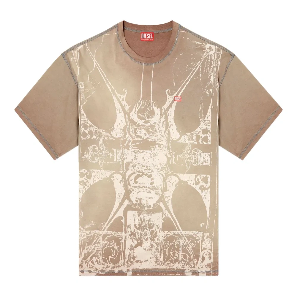 Футболка T-Boxt-T13 с графичным принтом