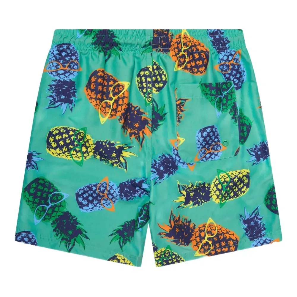 Плавки-шорты с графичным принтом