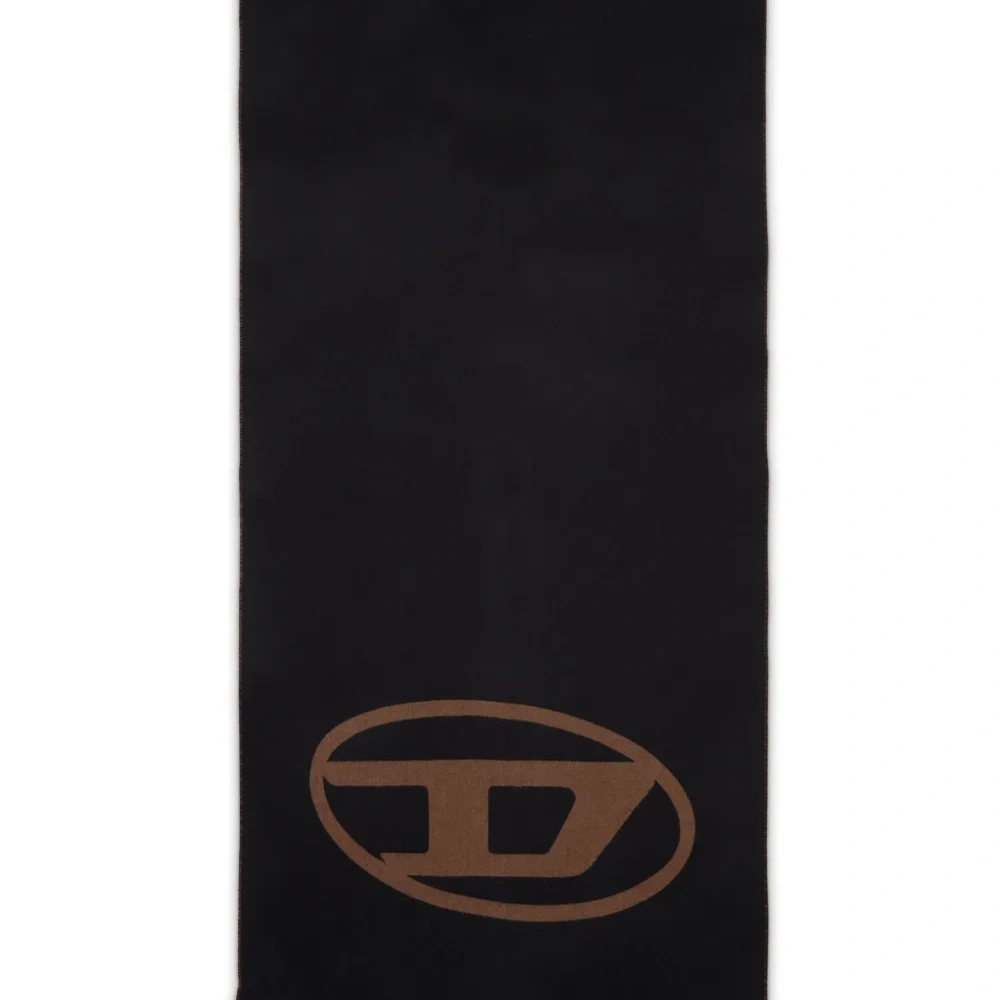 шарф S-Tevie с бахромой и логотипом