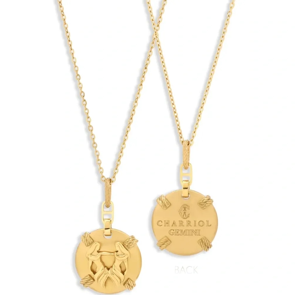 Колье с подвеской 'Близнецы'