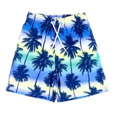 Плавки-шорты с принтом