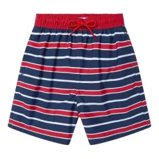 Плавки-шорты в полоску