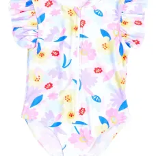 Купальник с цветочным принтом