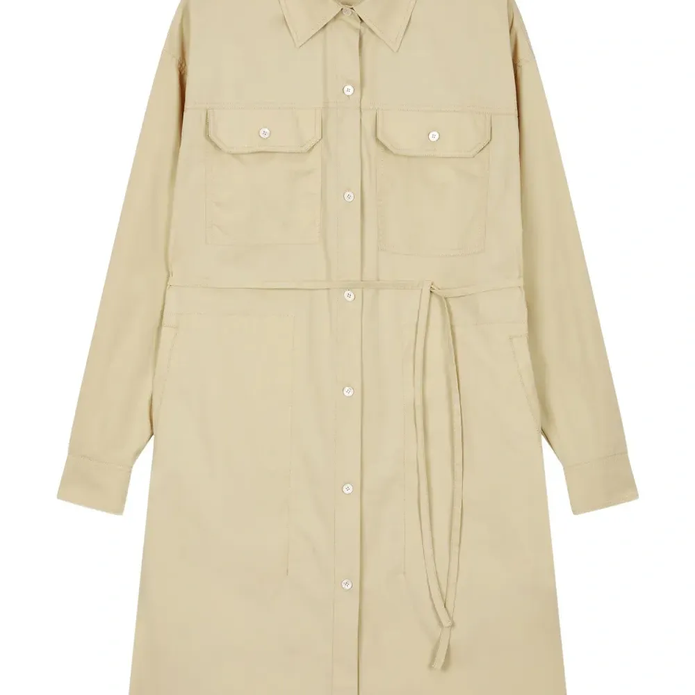 Платье-рубашка на пуговицах