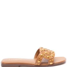 Кожаные сандалии