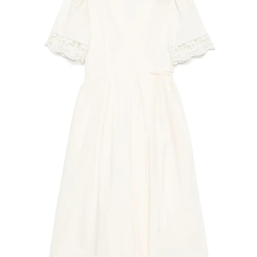 Платье миди с запахом