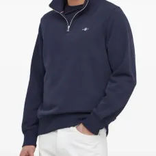 Свитер с молнией до половины