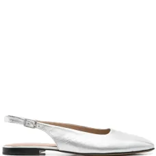 Балетки на плоской подошве