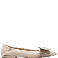 Балетки с бантом