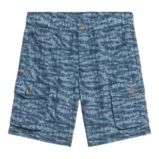 Шорты карго с принтом