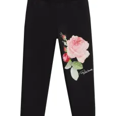 Спортивные брюки с цветочным принтом