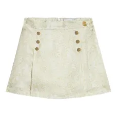 Юбка мини с абстрактным принтом