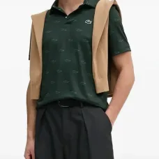 Рубашка поло с принтом