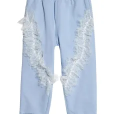 Спортивные брюки с вышитым логотипом