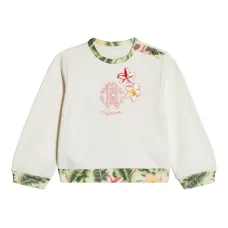 Толстовка с цветочным декором