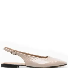 Балетки на плоской подошве