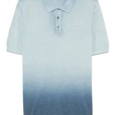 Рубашка поло с эффектом градиента