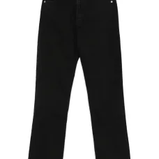 Джинсы с нашивкой-логотипом