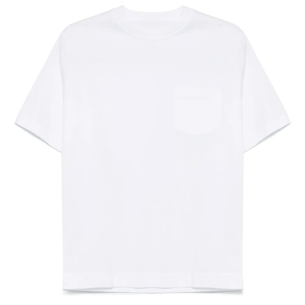 Футболка с круглым вырезом