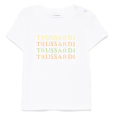 Футболка с тисненым логотипом