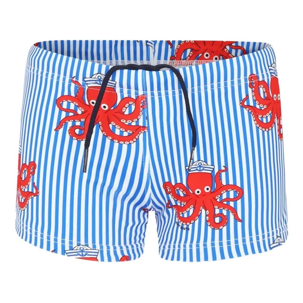 Плавки-шорты с принтом