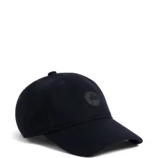 Шерстяная кепка с нашивкой-логотипом