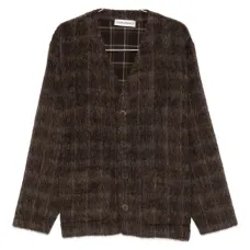 Кардиган в клетку