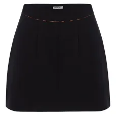 Шорты строгого кроя с завышенной талией