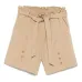 Поплиновые шорты с поясом