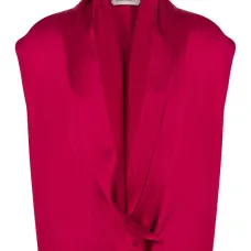 атласная блузка