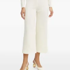 Широкие брюки в рубчик Широкие брюки в рубчик