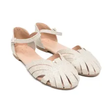 сандалии с блестками