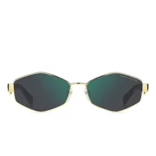 Солнцезащитные очки в геометричной оправе