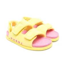 Махровые сандалии