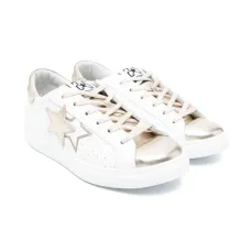 Кожаные кроссовки