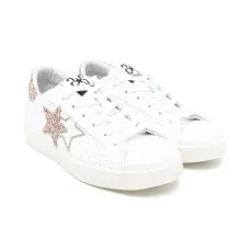 Кожаные кроссовки